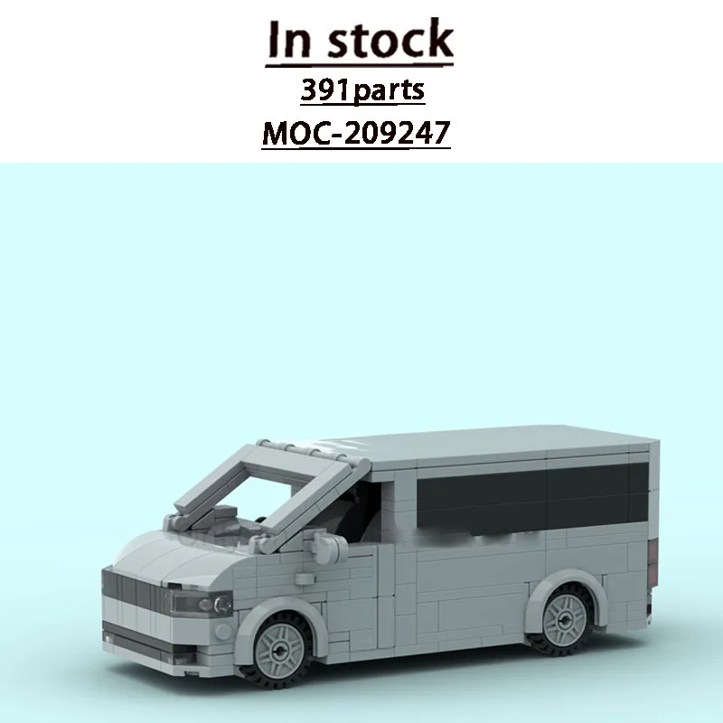 MOC-209247City New Model Transport Multifunctional Van Building Blocks 391parts Boys Children's Birthday Building Block Toy Gift