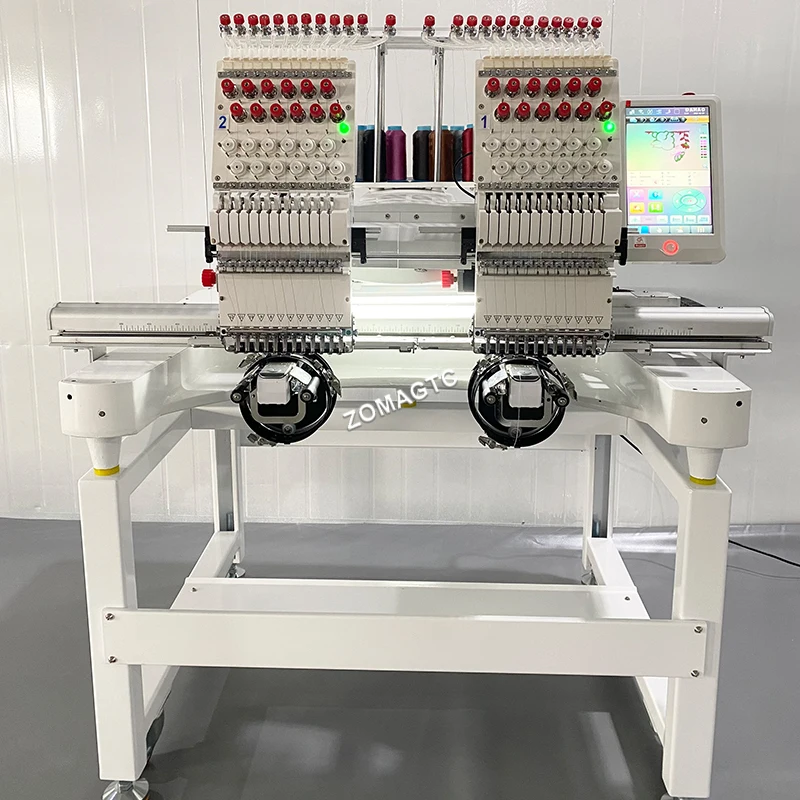 Big Sale!!! Double Head China Factory ZOMAGTC Embroidery Machine Price High Quality Embroidery Machine Made In China