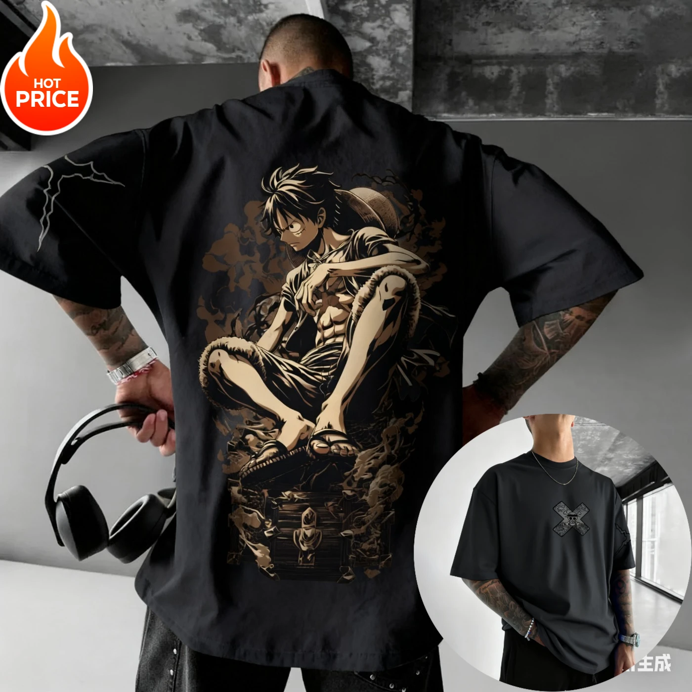 Een Stuk Luffy 2025 Nieuwe Anime Zomer T-shirt Mannen Harajuku Oversized Streetwear Vintage Vrouwen Casual Korte Mouwen Unisex Tee Y2k