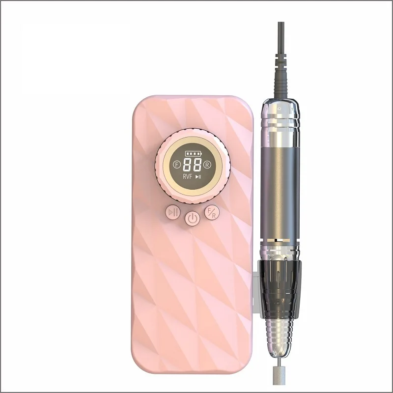 

Electric Sander Professional Nail Drill 25w and 2000mah Rechargeable 30000rpm Pro Tools Nail Drill