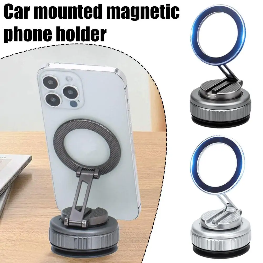 

Car Navigation Multi-function Instrument Panel Suction Car Vacuum Adsorption Folding Phone Car Magnetic Mobile Cup Magnetic E7F5