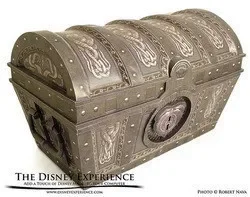 

3D бумажная модель «Пираты Карибского моря», размер коробки сокровищ 40*25 см для косплея, игрушка ручной работы «сделай сам»