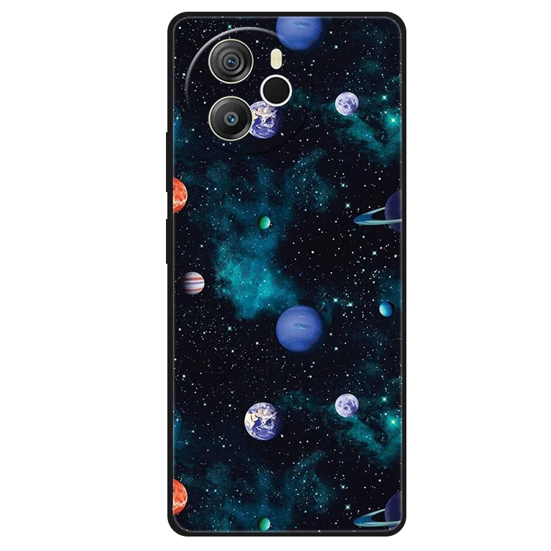 Dla Blackview Shark 8 Etui Flower Soft Back Cover Silicone Case Dla Blackview Shark 8 Etui Shark8 Cover Black Bumper Fundas — zdjęcie 4