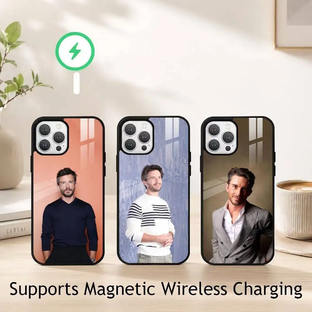 Jonathan B-Bailey Actor gift Phone Case For iPhone18,17,16,15,14,13,12,11 Plus,Pro Allows magnetic wireless charging