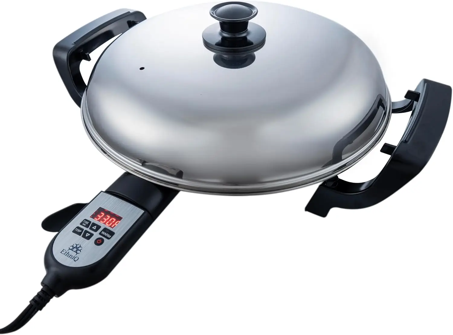 16 Inch Electric Griddle Ethiopian Injero Somalian Anjero Crepe Lefse Mogogo Mitad Pancake Teff Maker Adjustable Digital Heat Co