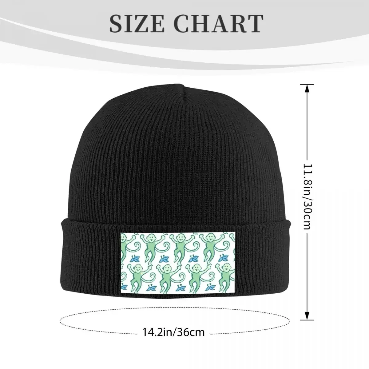 Preppy Roller Monkeys Rabbit Anime Warm Knitted Cap Winter Knit Bonnet Hat Skullies Beanies Hip Hop Caps For Unisex