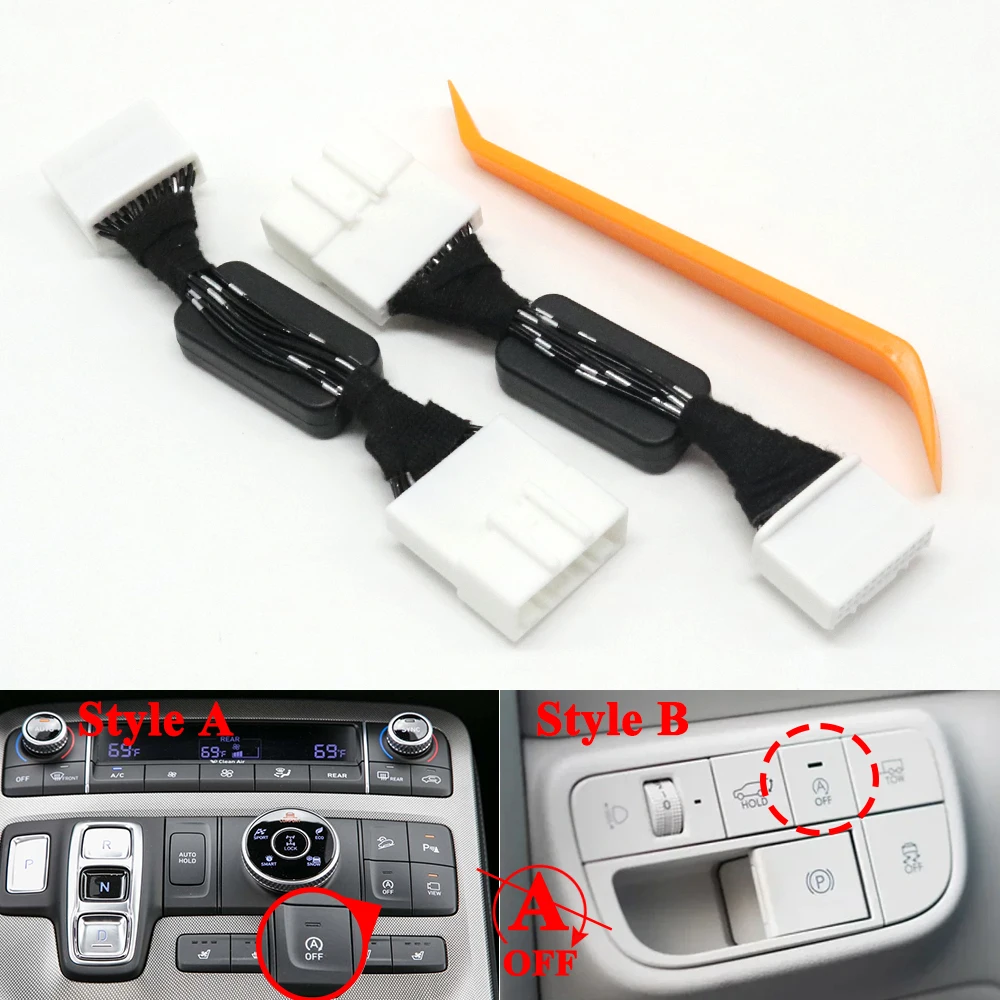 For Hyundai Palisade 2019-2026 Automatic Start Stop Canceller Eliminator Engine Off Device Disable Delete Control Plug Cable
