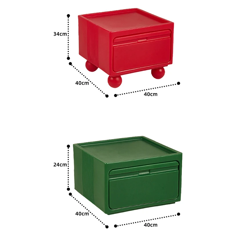 Nordic Nightstand Luxury Creative Storage Bedside Table Sectional Bedroom Furniture Nightstand Portable Portable Bedside Table