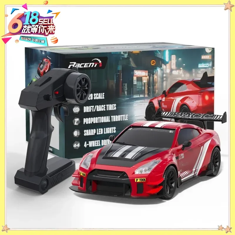 

Electric Remote Control Drift Racing Car 1/20 Scale 4-Wheel Drive High-Speed Outdoor Model Toy