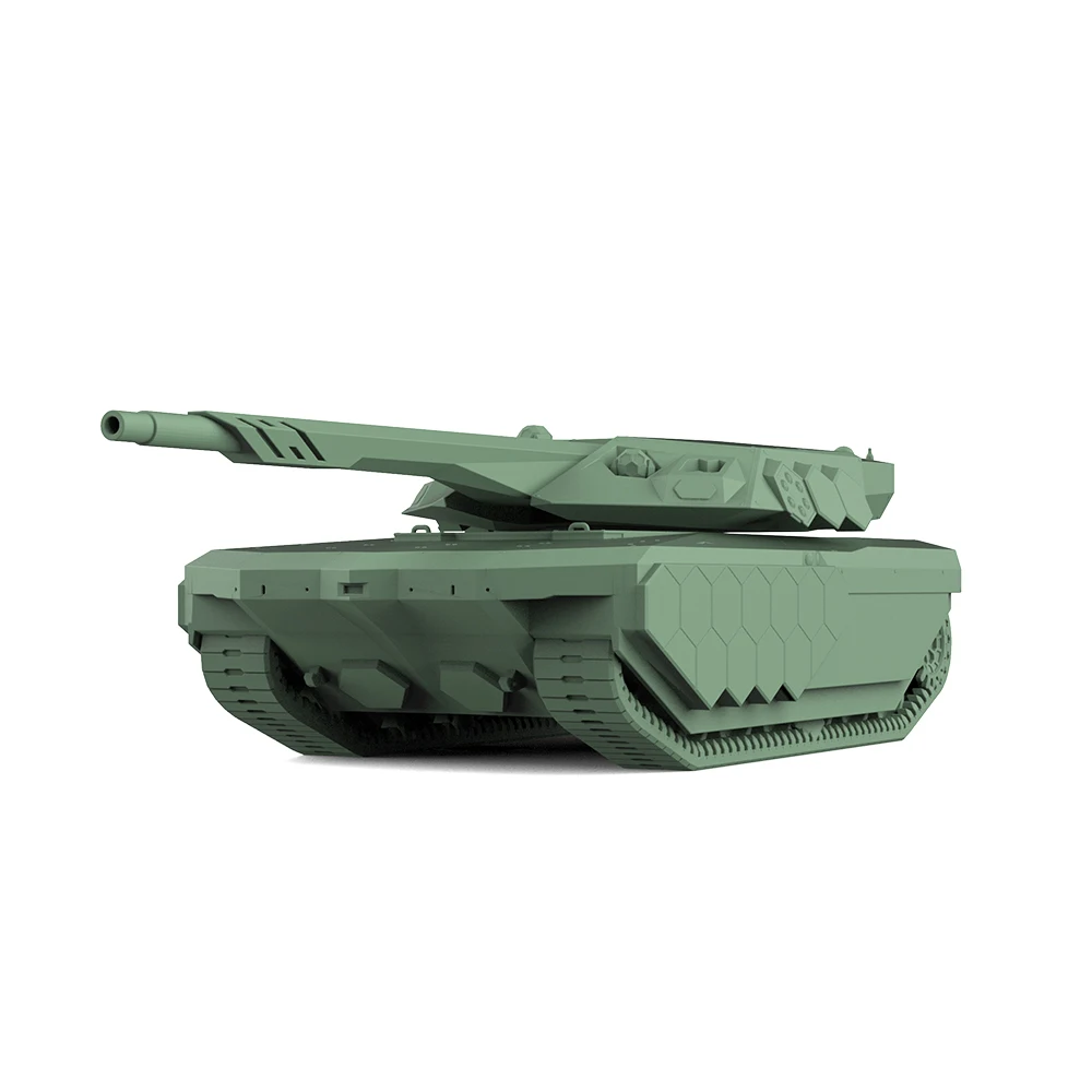 

1/220 1/160 1/87 SSMODEL SS852 Railway Military Model Kit South Korea Main Battle Tank XK3 Phantom
