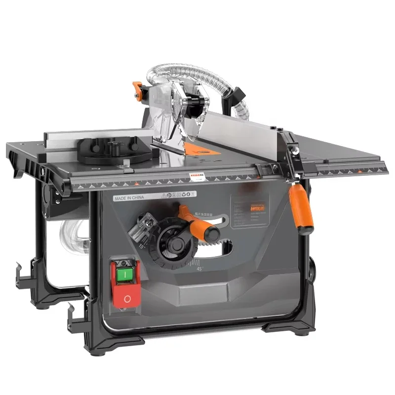 

Dust-free sawing woodworking special sliding table saw solid wood multi-function all-in-one cutting machine 8-inch desktop