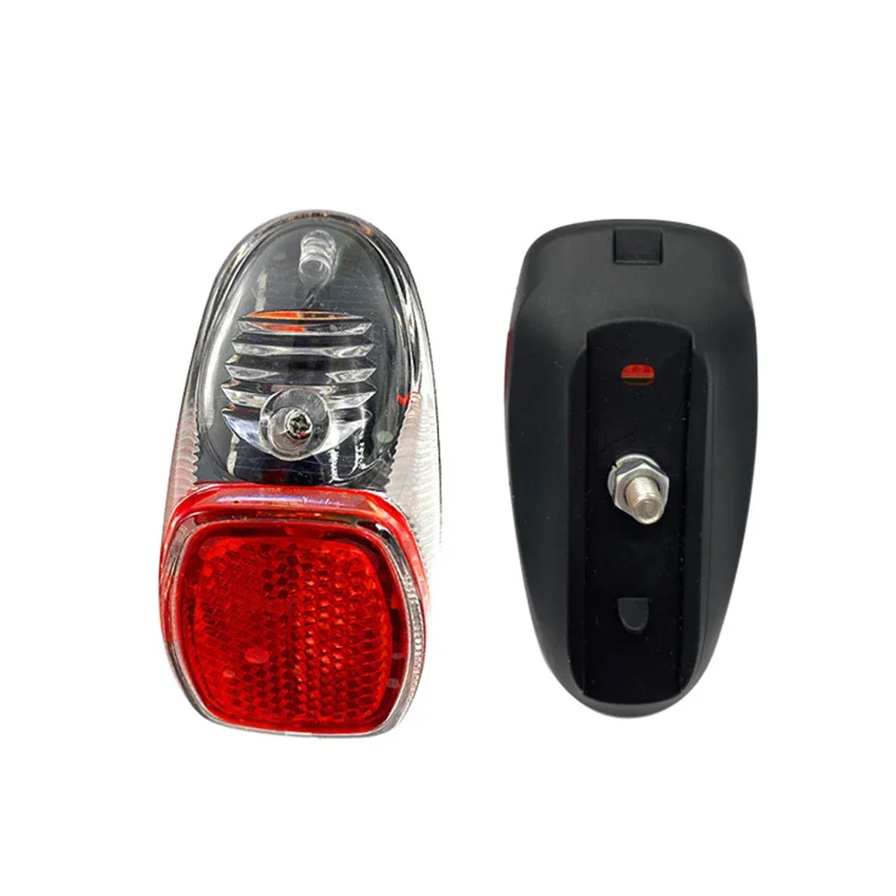 Bicycle Taillight Solar Energy Cycling Rear Light Road Mountain Bike Solar Energy Tail Light Night Cycling Safety Red Lamp