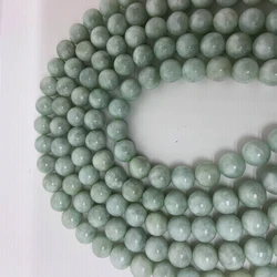 6 8 10MM High Quality AAA Natural Burmese Jade Gem Stones Beads Loose Bead Burma Jade Gemstone Full Strand Round Loose Beads 15