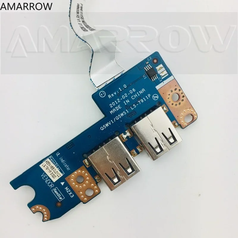 Original USB Board for ACER V3-571G V3-571 V3-551G V3-551 e1-531 Q5WV1 Q5WV8 E1-531 E1-571G LS-7911P LS-8331P