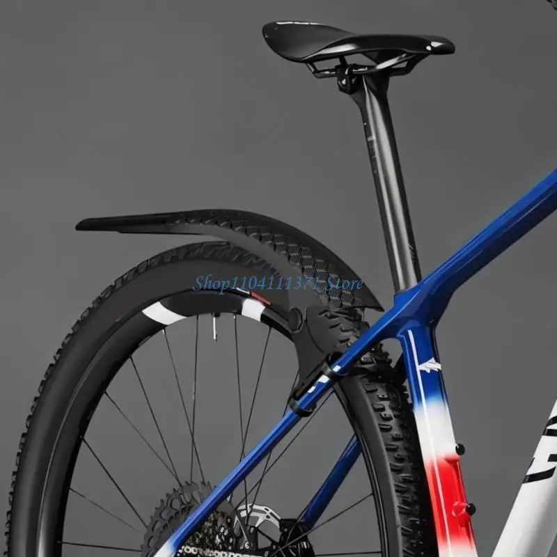 

P9FC Quickly Release Bike Mudguard Adjustable Mountain Bike Mudguard Front Rear Mud Guard Hard Shells Mudguard Bicycles Part