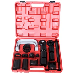 21 Pcs/Set Ball Joint Press Kit Carbon-steel Auto Repair Remover Install Adapter Tools for Garage Automobile Repair Shop