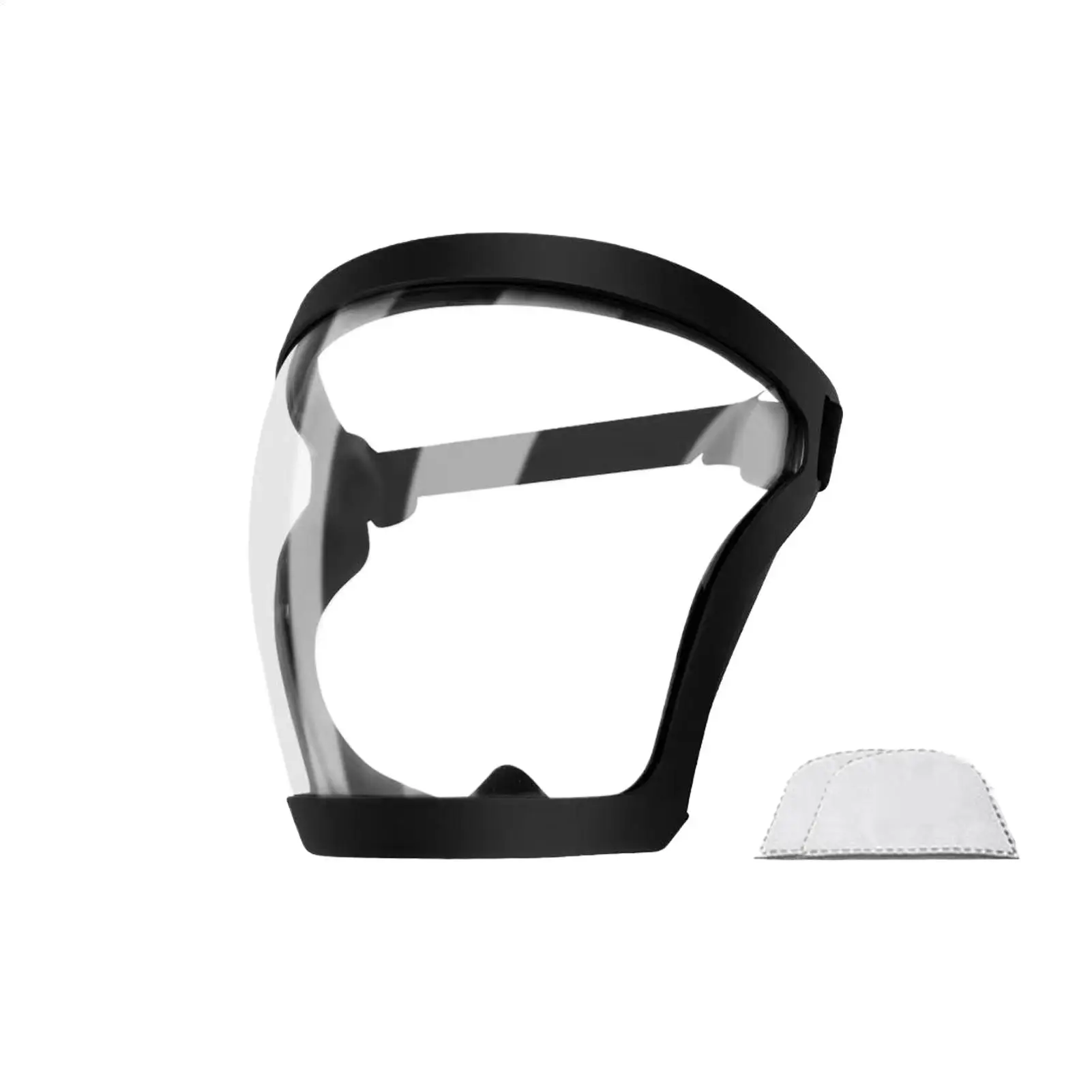 New Work Protective Hood High Definition Anti-Fog Face Cover PC Lenses Face Protective Tool For Home Kitchen Construction Work