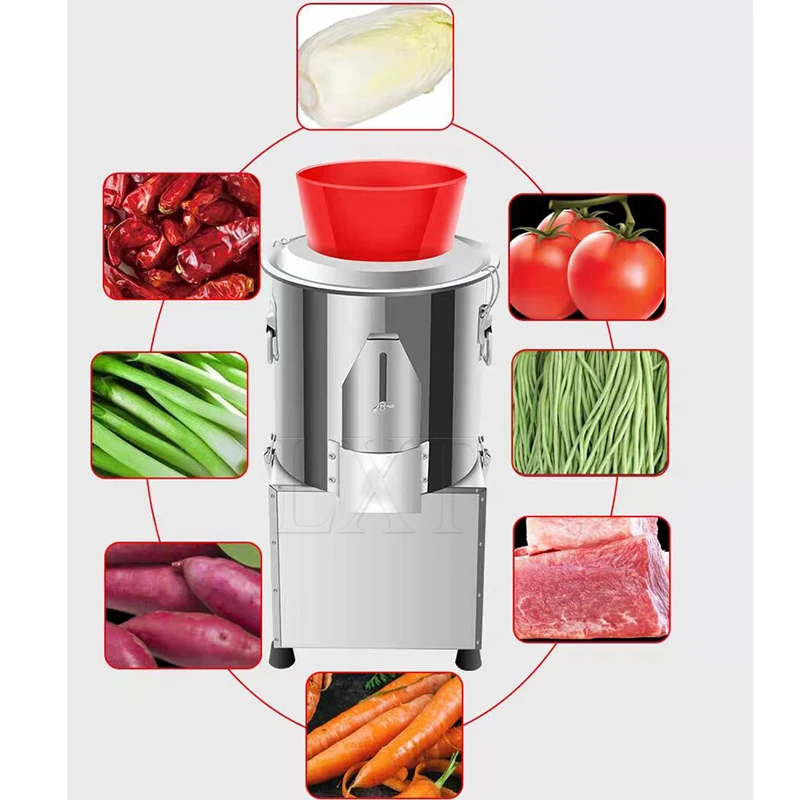 Picador de repolho comercial elétrico fatiador de vegetais granulador multifuncional máquina moedor de carne