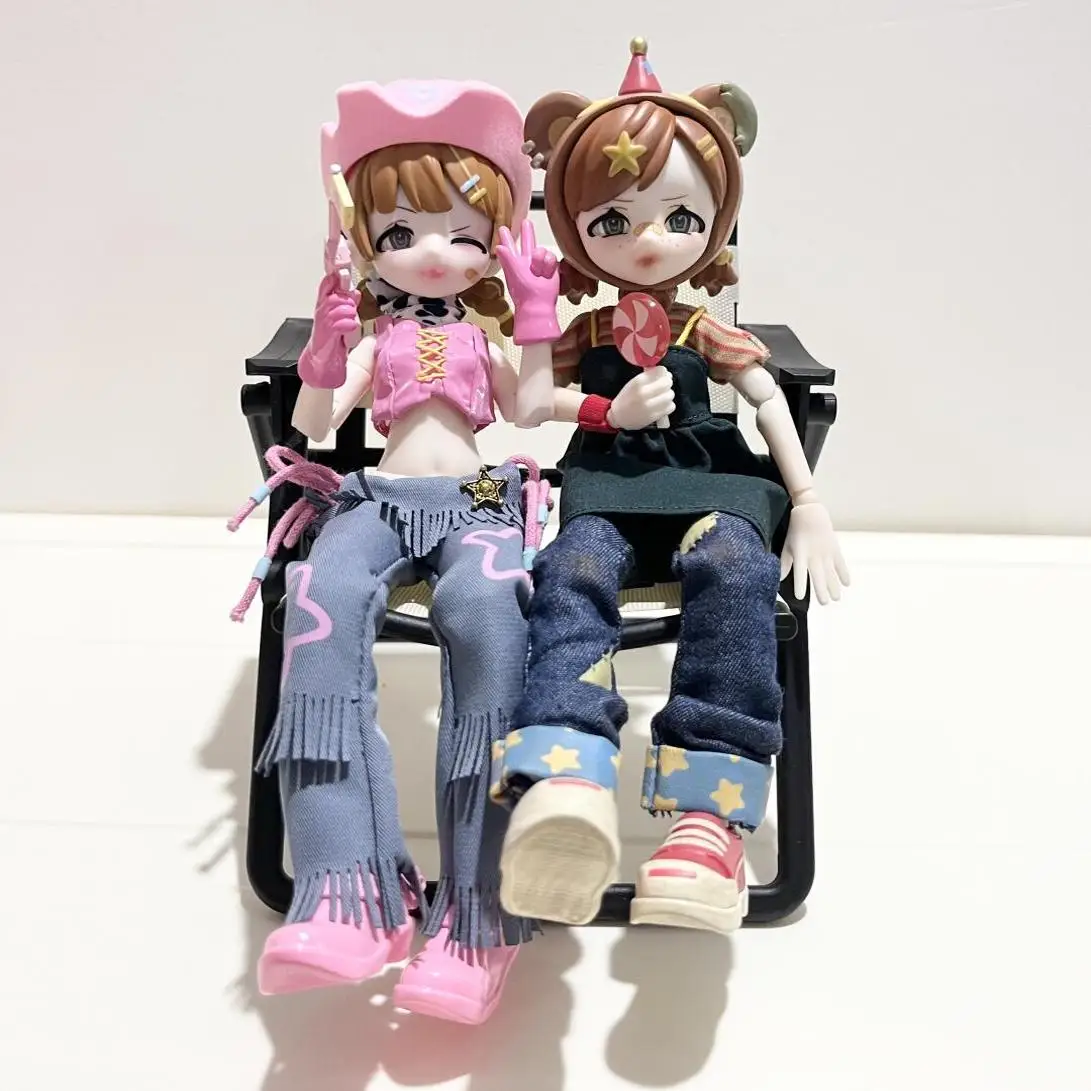 แท้ Eve Lynna Bjd กล่องตาบอด Dreamland Series โทรศัพท์มือถือตุ๊กตา Bjd อินเทรนด์เล่นเครื่องประดับตุ๊กตามือถือตัวเลขของขวัญวันเกิด