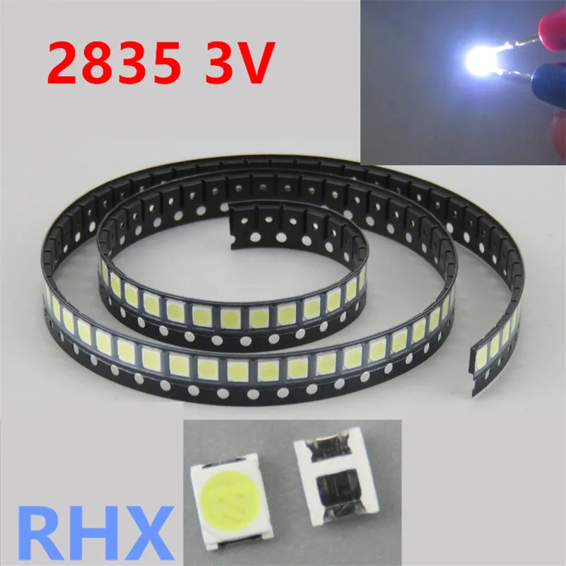 FOR LED backlight strip  LED tv backlight 2835 3030 3535 3V 6V 1W 3W kit electronique led for lcd tv repair Cool cold white