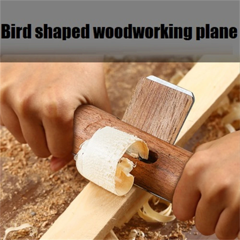 Portable Mini Deburring Hand Planer Pocket Plane Spokeshave Wood Cutting Bottom Edge Trimming Chisel Tool for Carpenter Manual