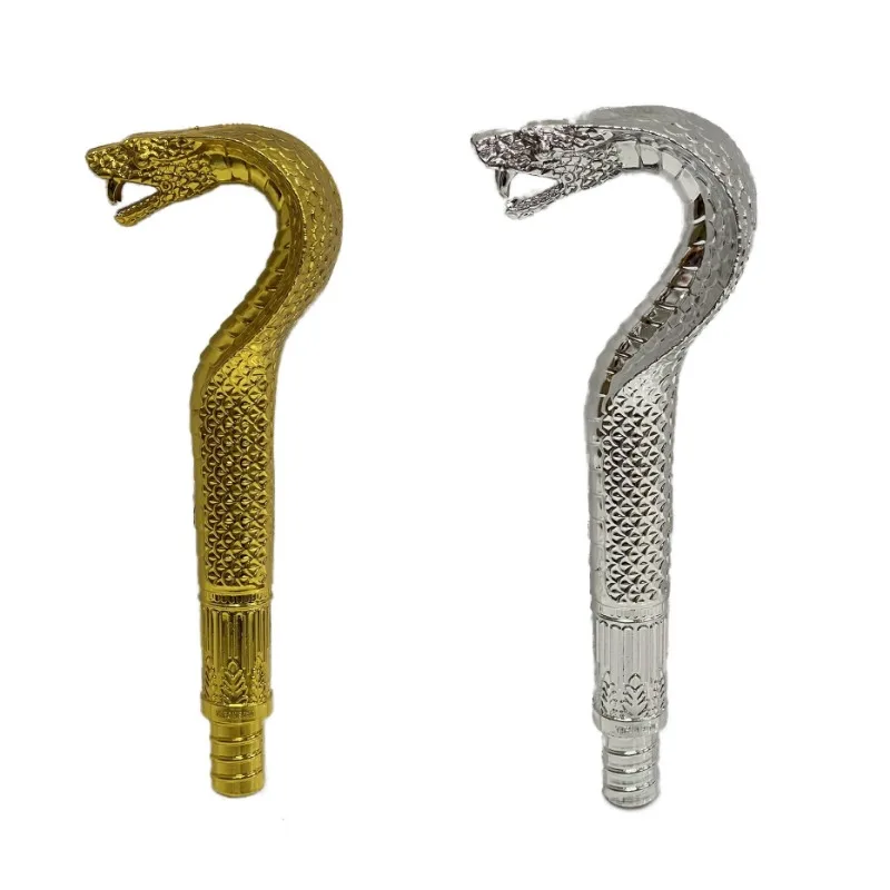 Halloween cos makeup costume props scepter snake head staff