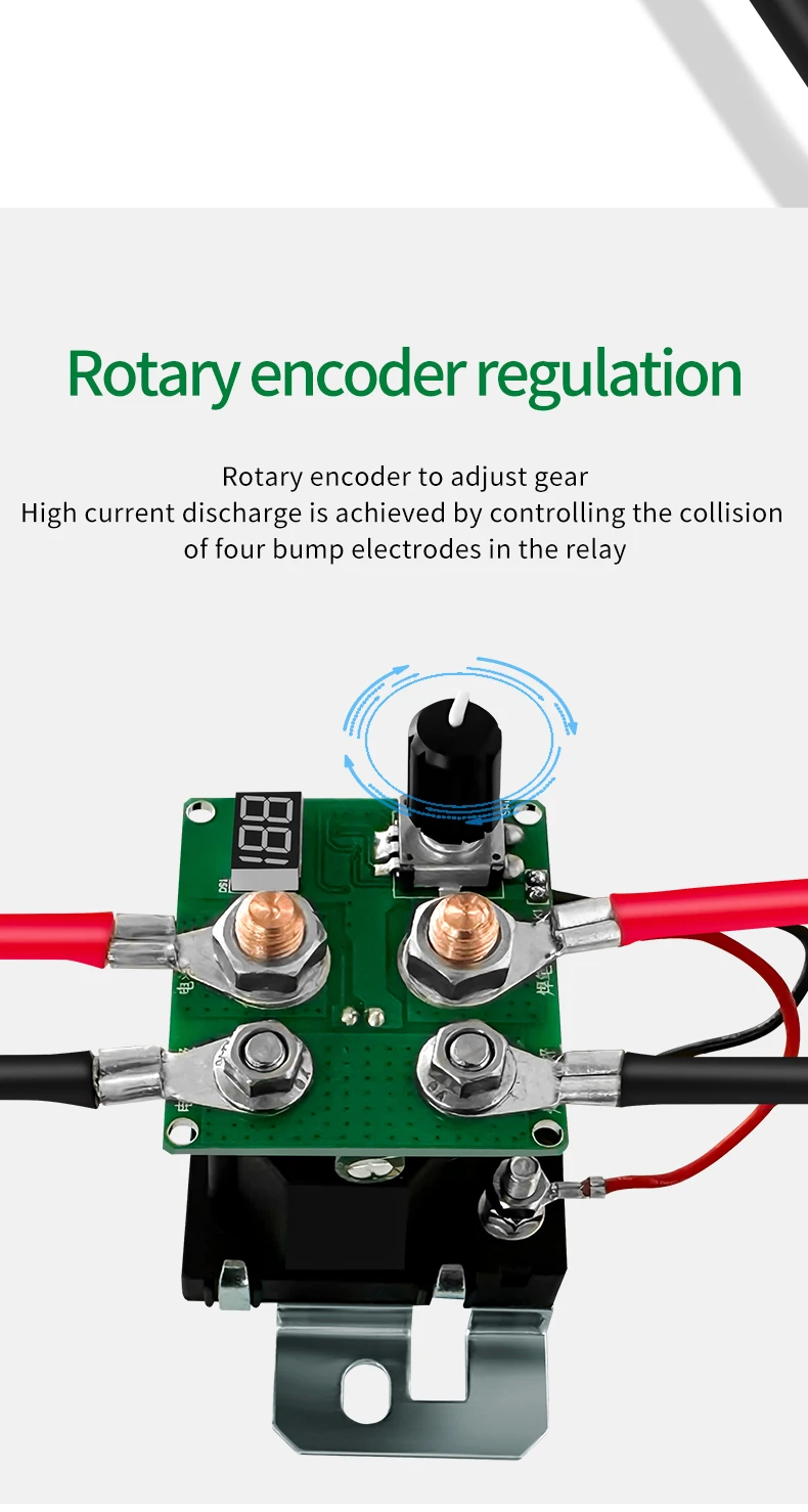 DCNB-soldador por puntos de relé 199 Gear 12V, bricolaje, batería de iones de litio 18650 para herramientas de equipo de soldadura, Mini soldador de mano ajustable de 0,15mm