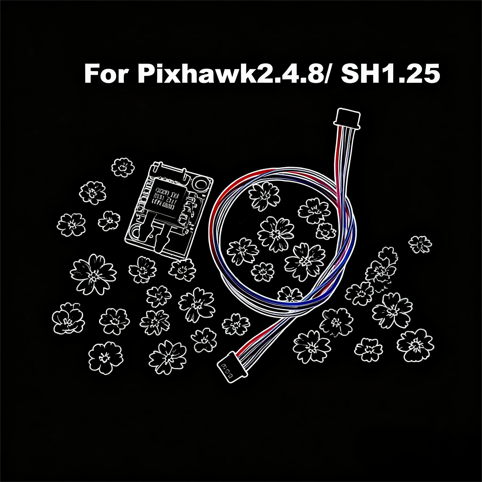 

PX4 Differential Airspeed MS4525DO Airspeedometer Airspeed Sensor for Pixhawk2.4.8/6C Flight Controller Ardupilot ArduPlane