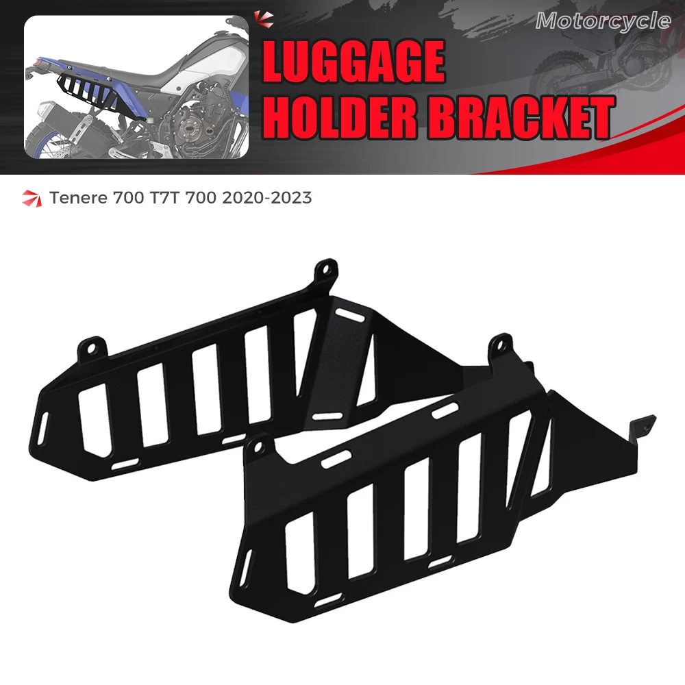 

For Yamaha Tenere 700 / T7 / T700 2020-2021-2022-2023 Motorcycle Rear Support Luggage Rack Saddle Support Bag Carrier Rack Kit