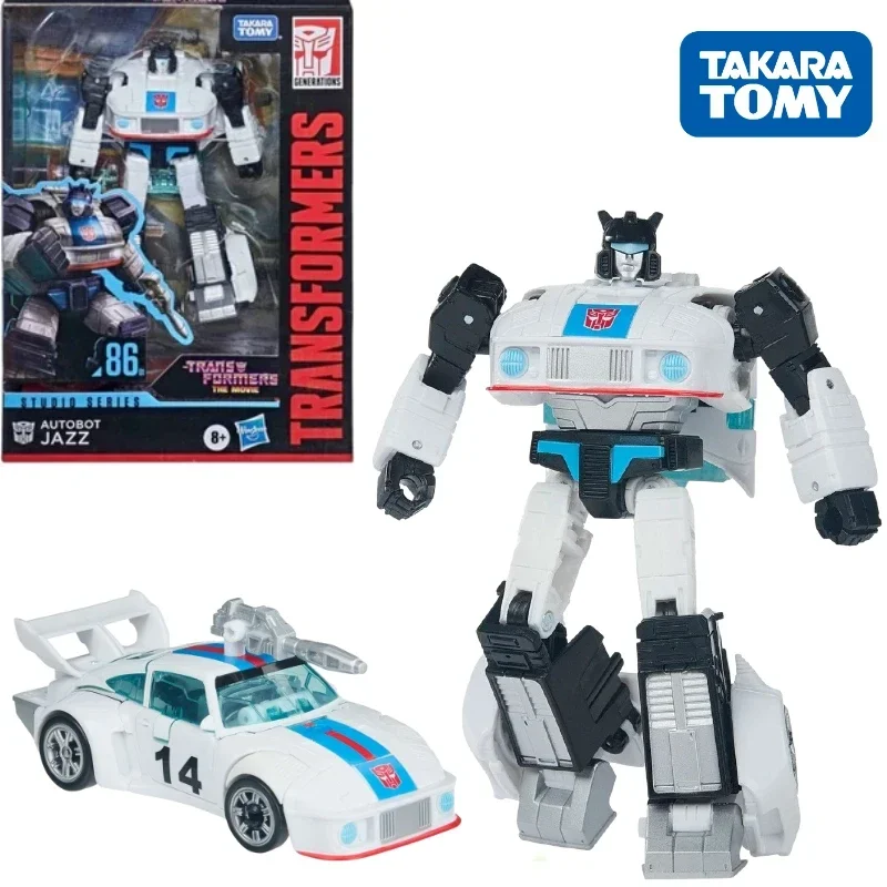 In stock  Takara Tomy Transformers SS-86 01 D Class Jazz Anime Character Action Figure Model Toy Gift Collection  anime figure