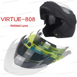 Helmet Visor For VIRTUE -808 Motorcycle Detachable Helmet Glasses Motorbike Helmet Lens