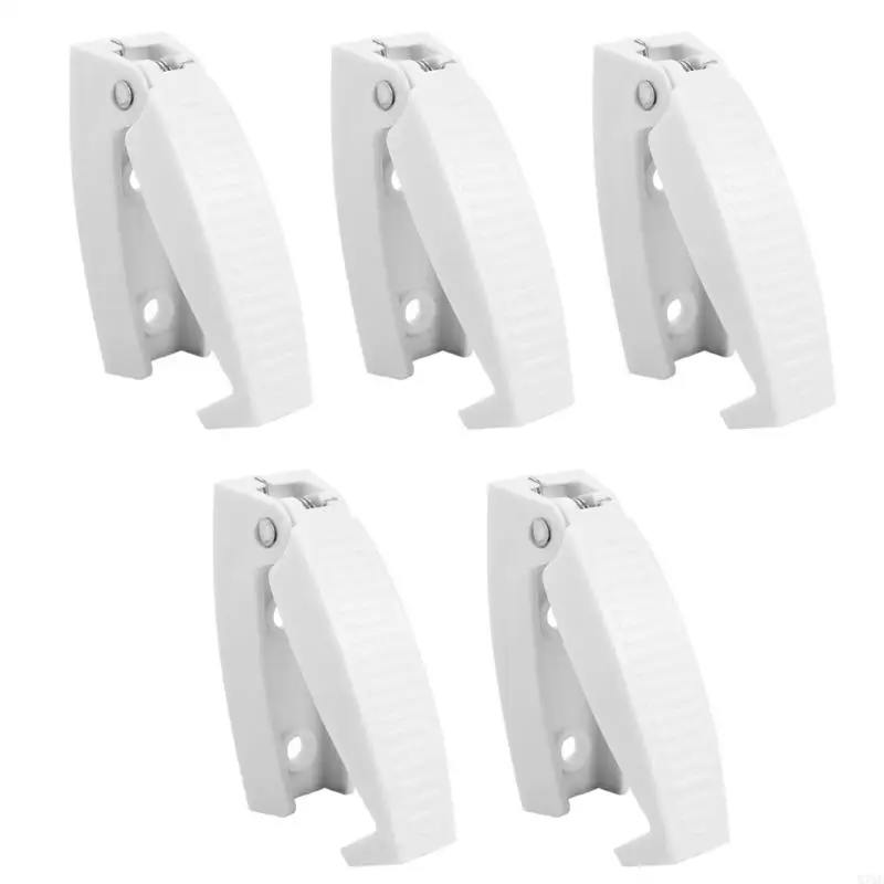 M76E Anhänger-Gepäcktür-Clip-Ersatzset, 5er-Pack mit Schraubmontageteilen – Detail 3