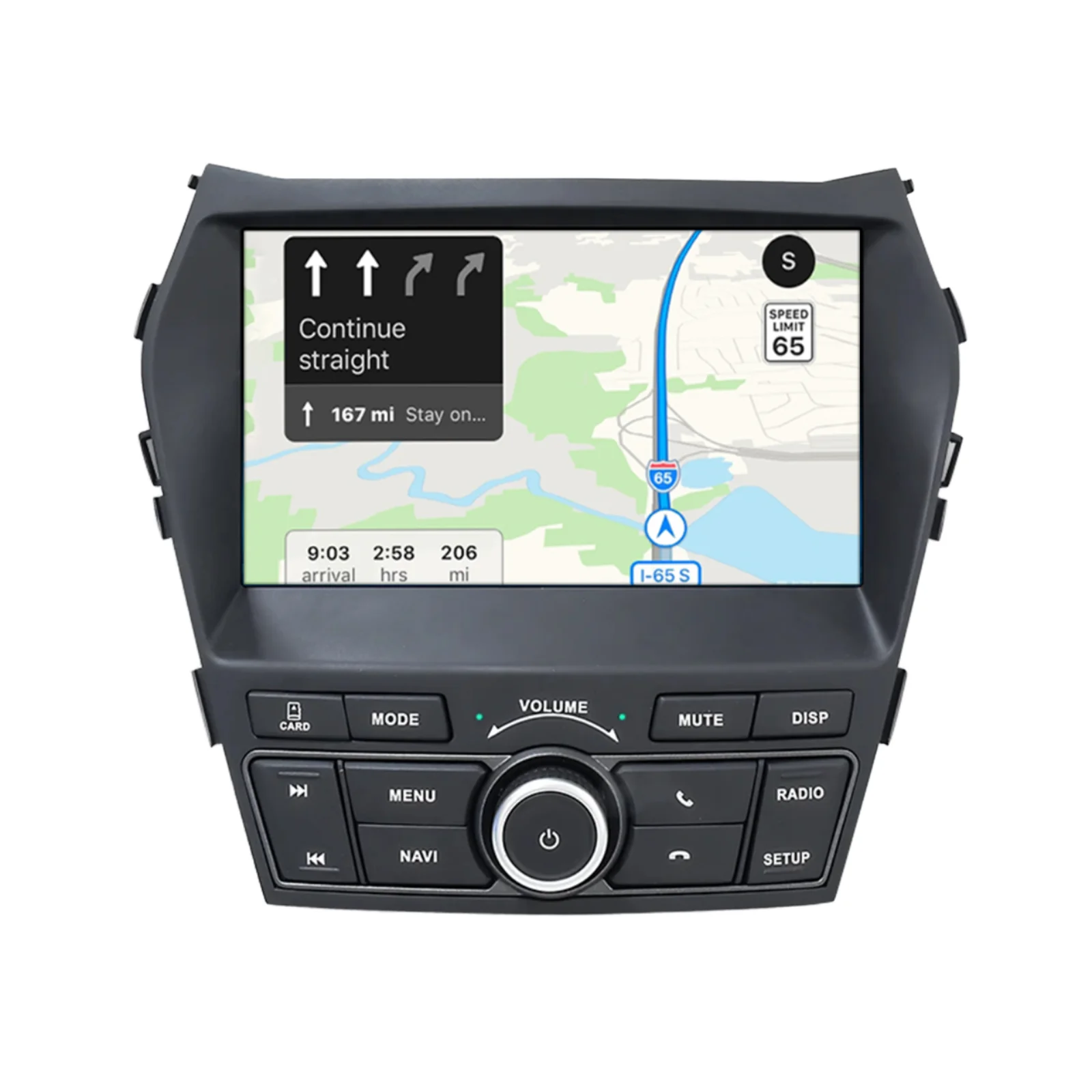 Car Stereo For Santa Fe 2013 2014 2016 2017 2018 Head Unit Multimedia IX45 Android Auto Screen Navigation GPS
