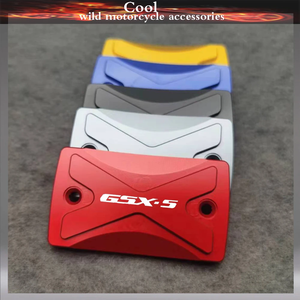 Fit For GSX-S750 2016-2018 GSXS750 Motorcycle Front Brake Fluid Tank Cap Brake Oil pump Cover Part