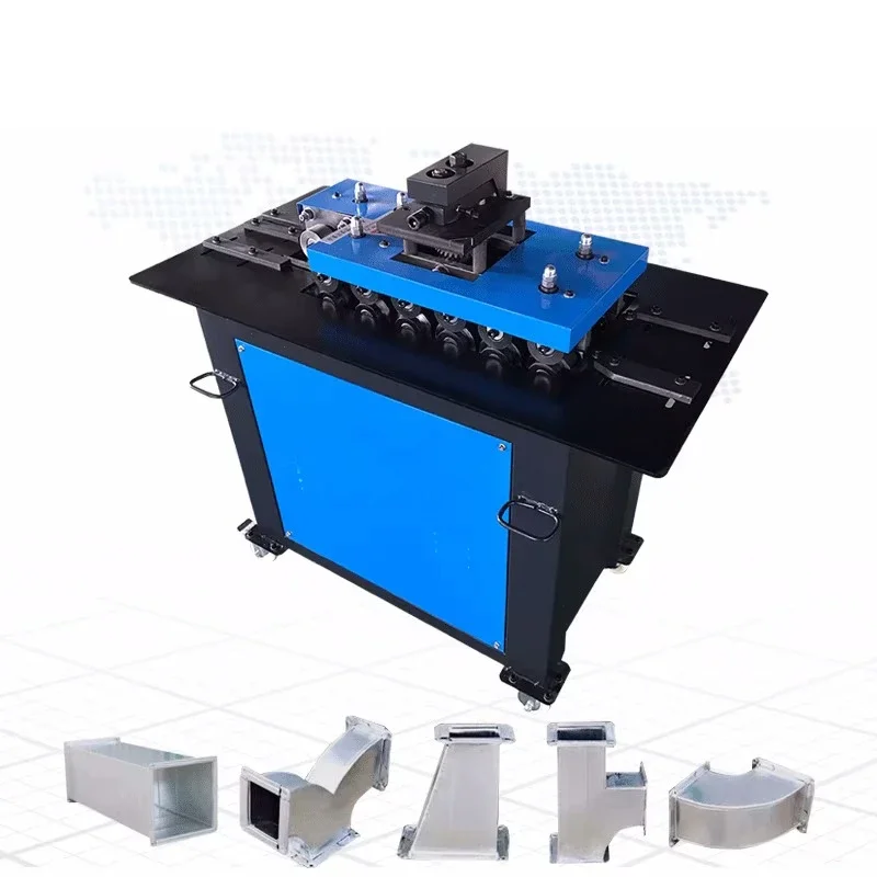 

7-function duct splicing machine, multi-functional galvanized steel rectangular ventilator