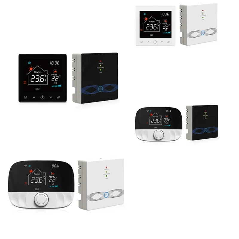 FULL-Tuya Smart Home Wifi Thermostat 433Mhz Gas Boiler Water Heating Digital Temperature Controller For Alexa Google Home
