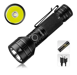 Sofirn-Lampe de poche LED aste de type C, torche extérieure EDC, IF22A TIR Optics 2100strada SFT40, 21700