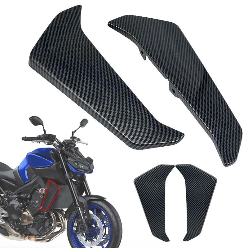 For Yamaha MT-09 2017 2018 2019 2020 ABS Plastic Radiator Side