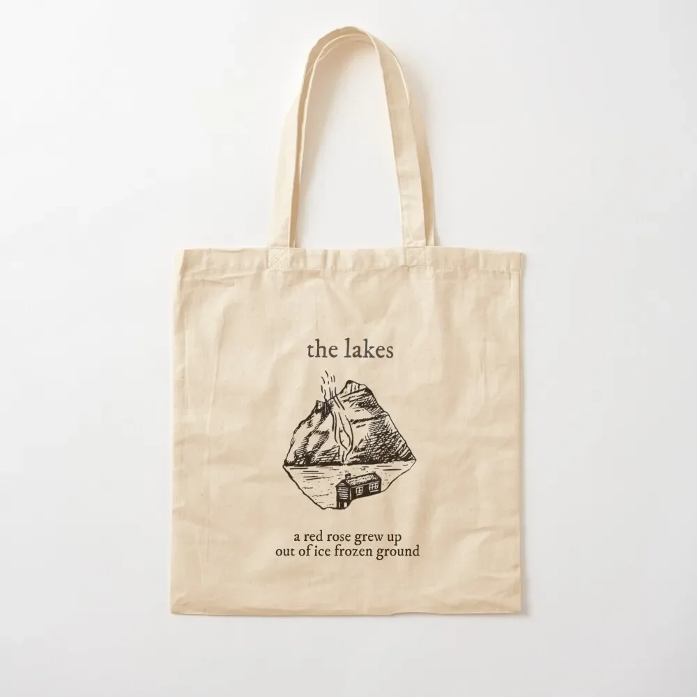 

the lakes, red rose Tote Bag handbag Women's shopping bag Tote Bag