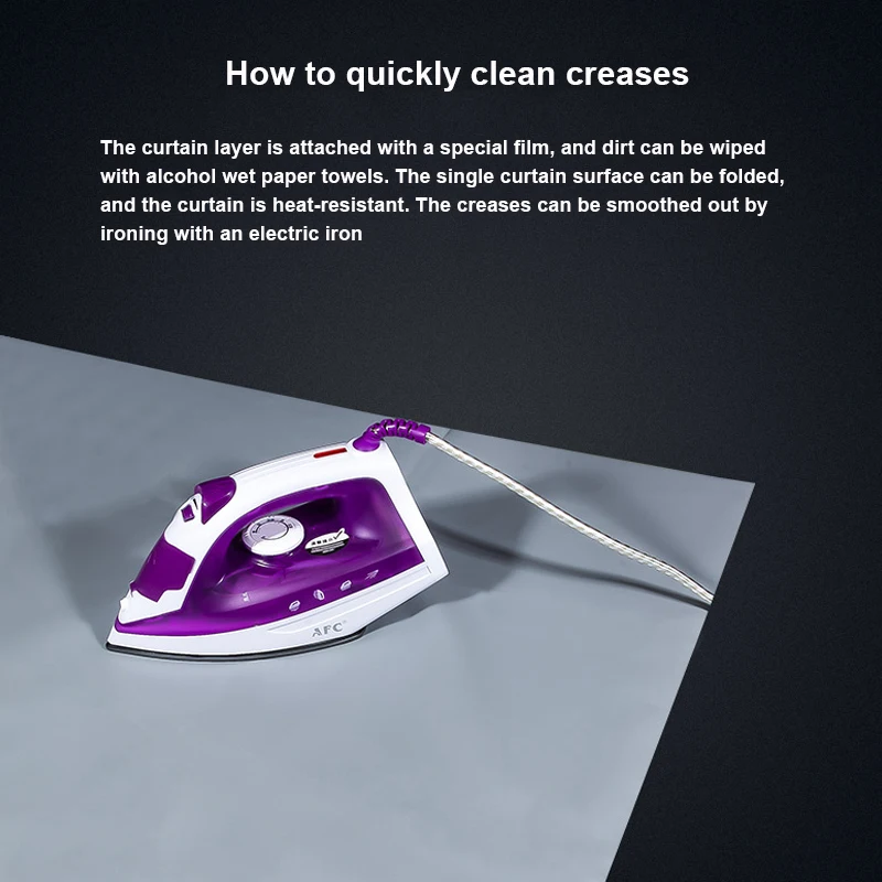 4K High-definition Metal Material Foldable 16:9 Anti Light Curtain Simple Home Projector Anti Light Portable Projector Curtain