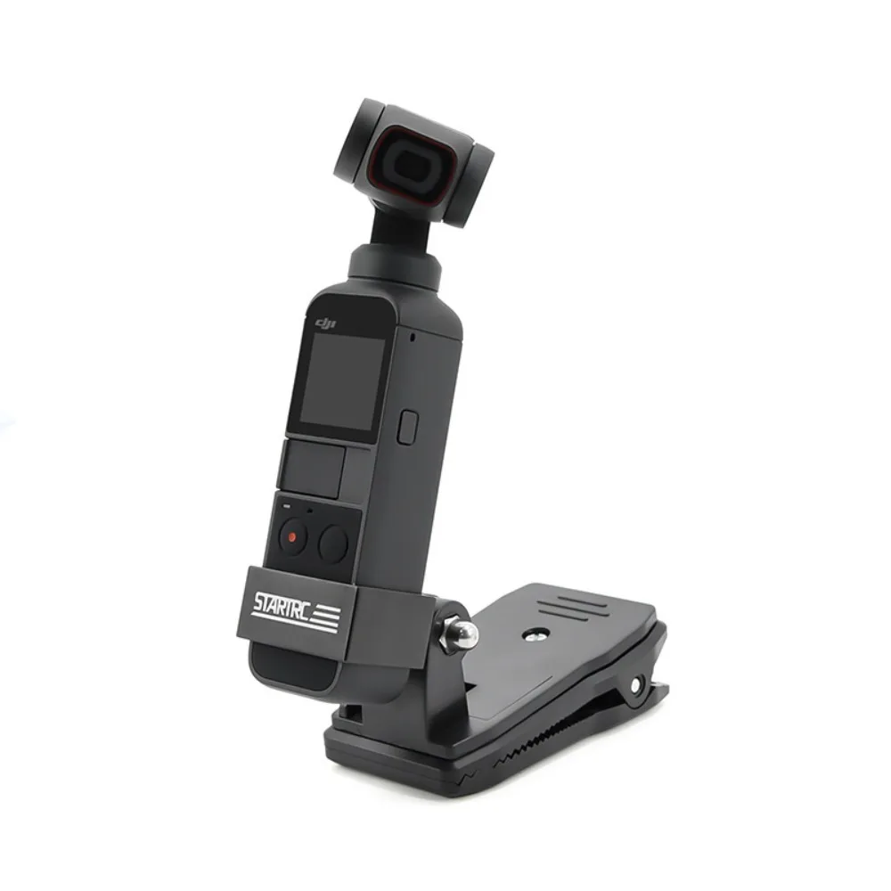 For DJI Osmo Pocket 2 Pocket Gimbal Camera Backpack Clip 360-Degree Rotatable Expansion Fixed Base Accessories