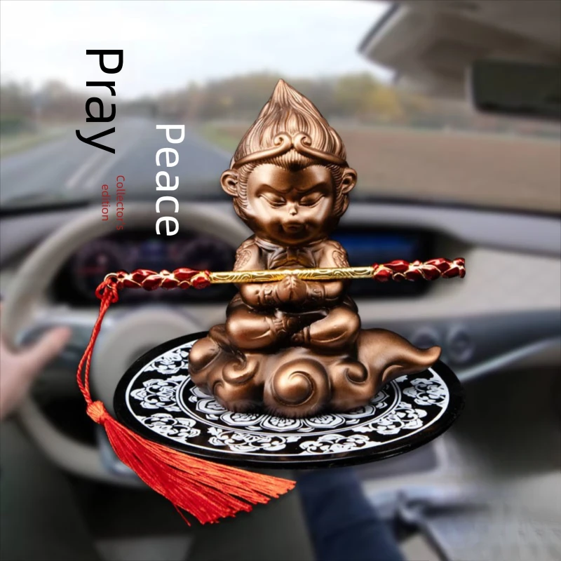 

Interior Decoration Sun Wukong Cute Monkey Creative Men's Ornament Dashboard Car Accessories