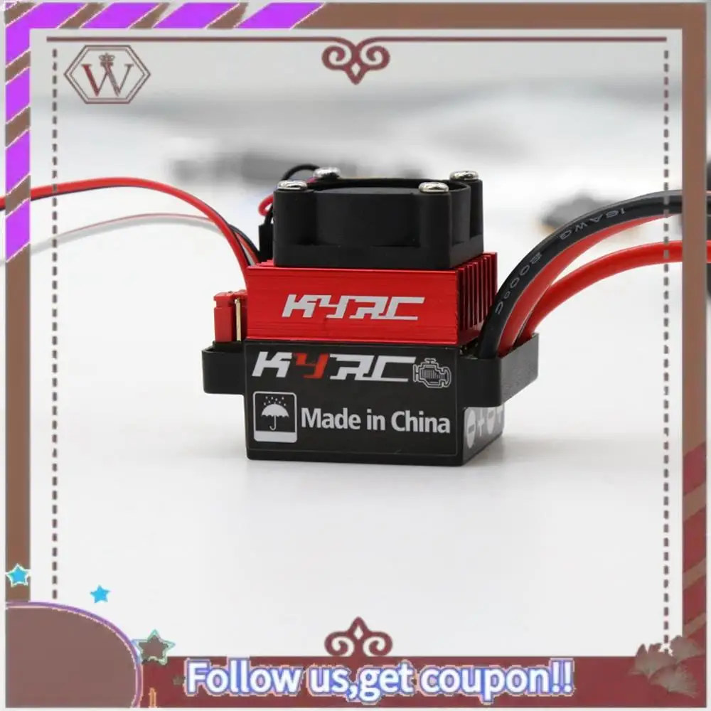 ABBG-1060 60A Waterproof Brushed ESC Speed Controller Forward Brake And Reverse Brake With 6V/3A BEC For 1/10 RC Car Parts