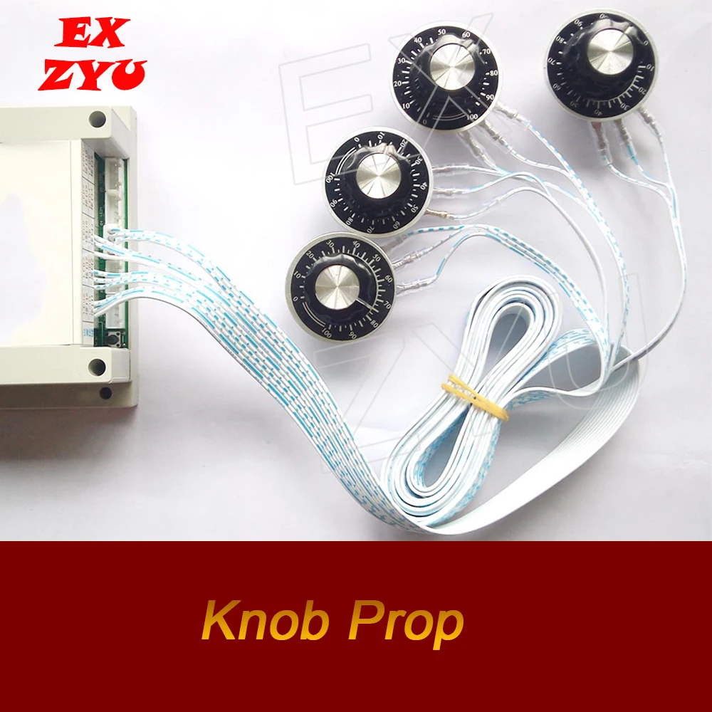 Escape Room Props Knob Prop ​Turn each knob to the specified value to open lock Adventure chamber room EX ZYU