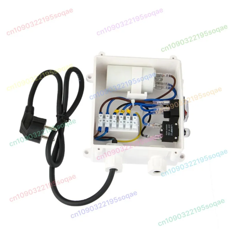 

220V submersible deep well control pump box Diving pump external capacitive box single-phase deep well diving pump switch box
