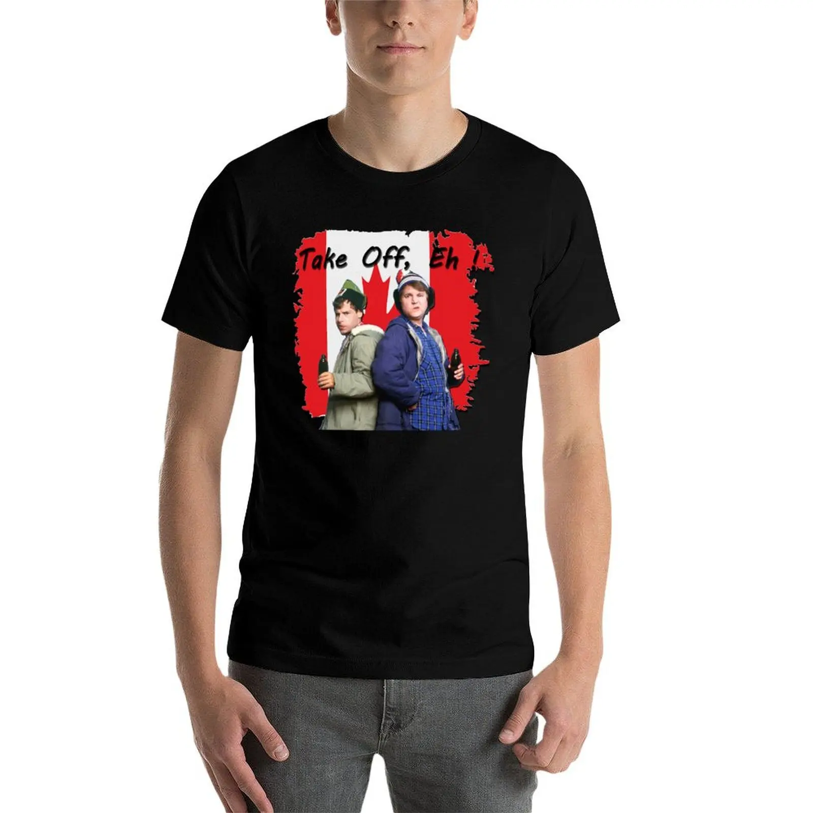 Bob and Doug McKenzie Take Off Eh! - Vintage Canadian Comedy SCTV T-Shirt essential t shirt man tshirt T-Shirt