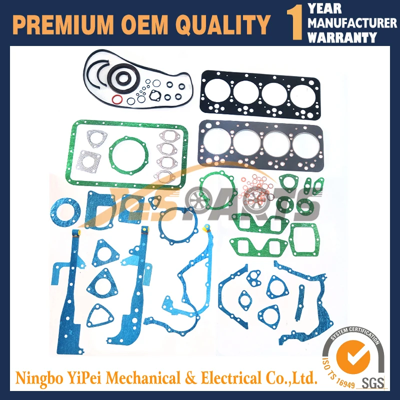 

V4300 Full Overhaul Gasket Kit for Kubota V4300 V4300-3A Engine Complete Overhaul Engine Gasket Kit Parts