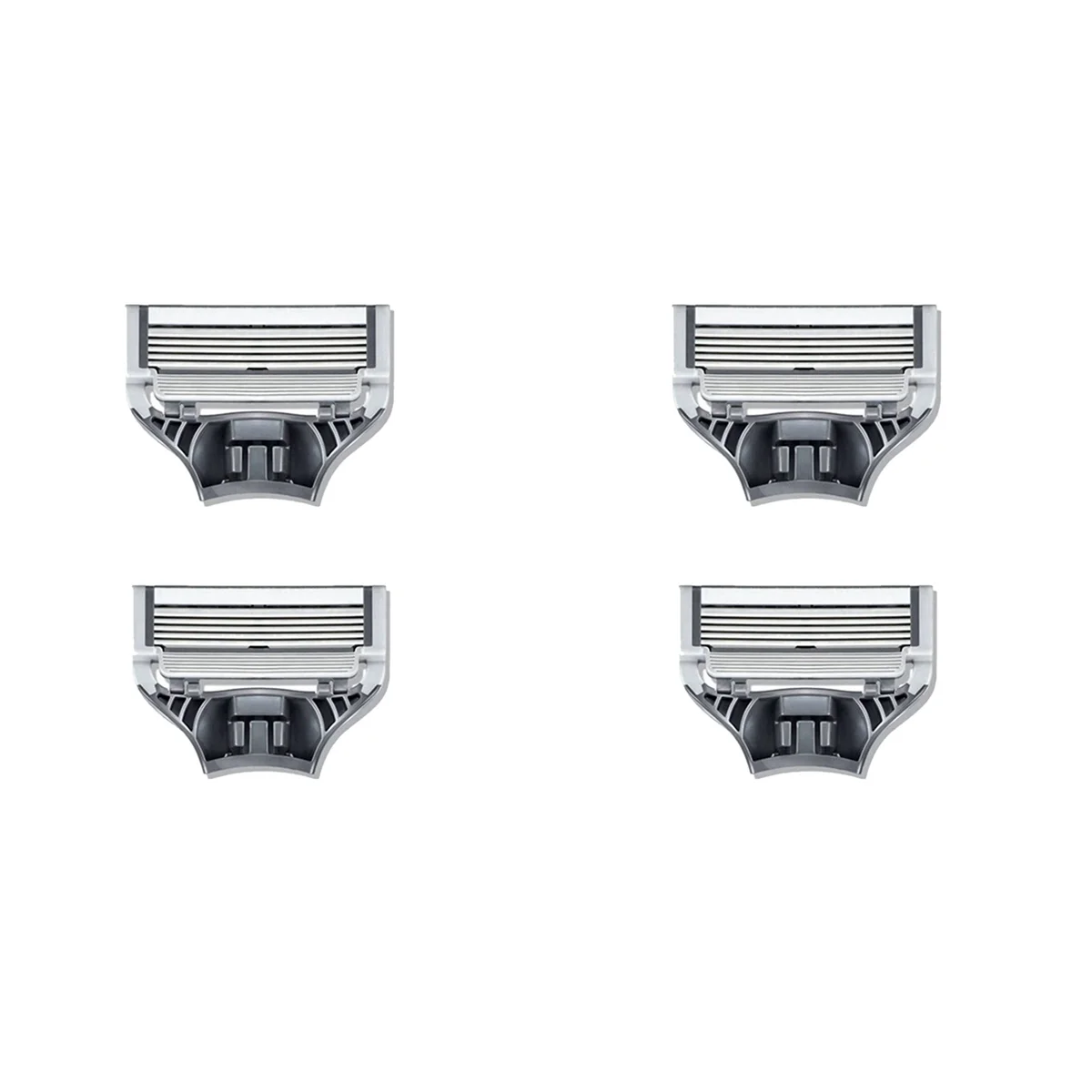 4 قطعة رؤوس شفرة الحلاقة لـ Harrys رؤوس الحلاقة الرجالية ماكينة الحلاقة استبدال رؤساء شفرات الحلاقة اليدوية-A54Q