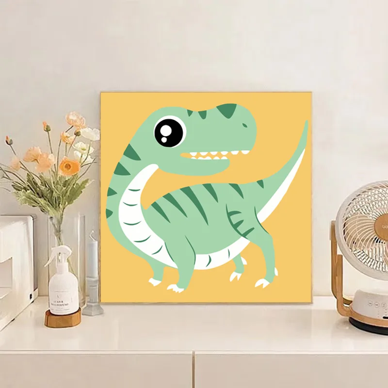 Paint By Number -- Kids -- Fun Animals 4