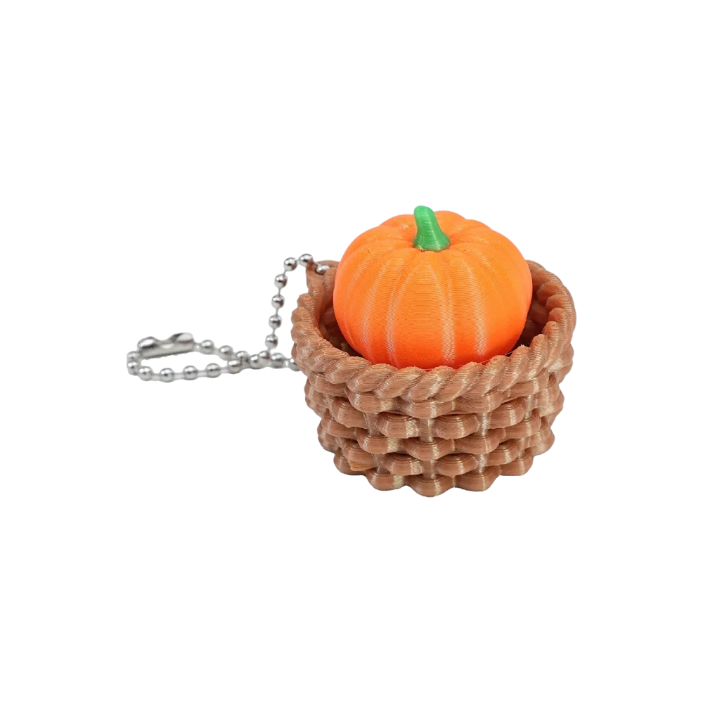 3D Printed Roller Stress-relief Button Portable Gear Roller Slides Smoothly Backpack Pendant Vegetables Fruits